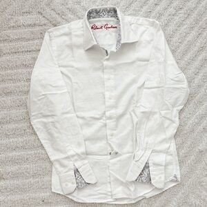 Robert Graham Boy’s Button Down Dress Shirt - Size 10/12 M